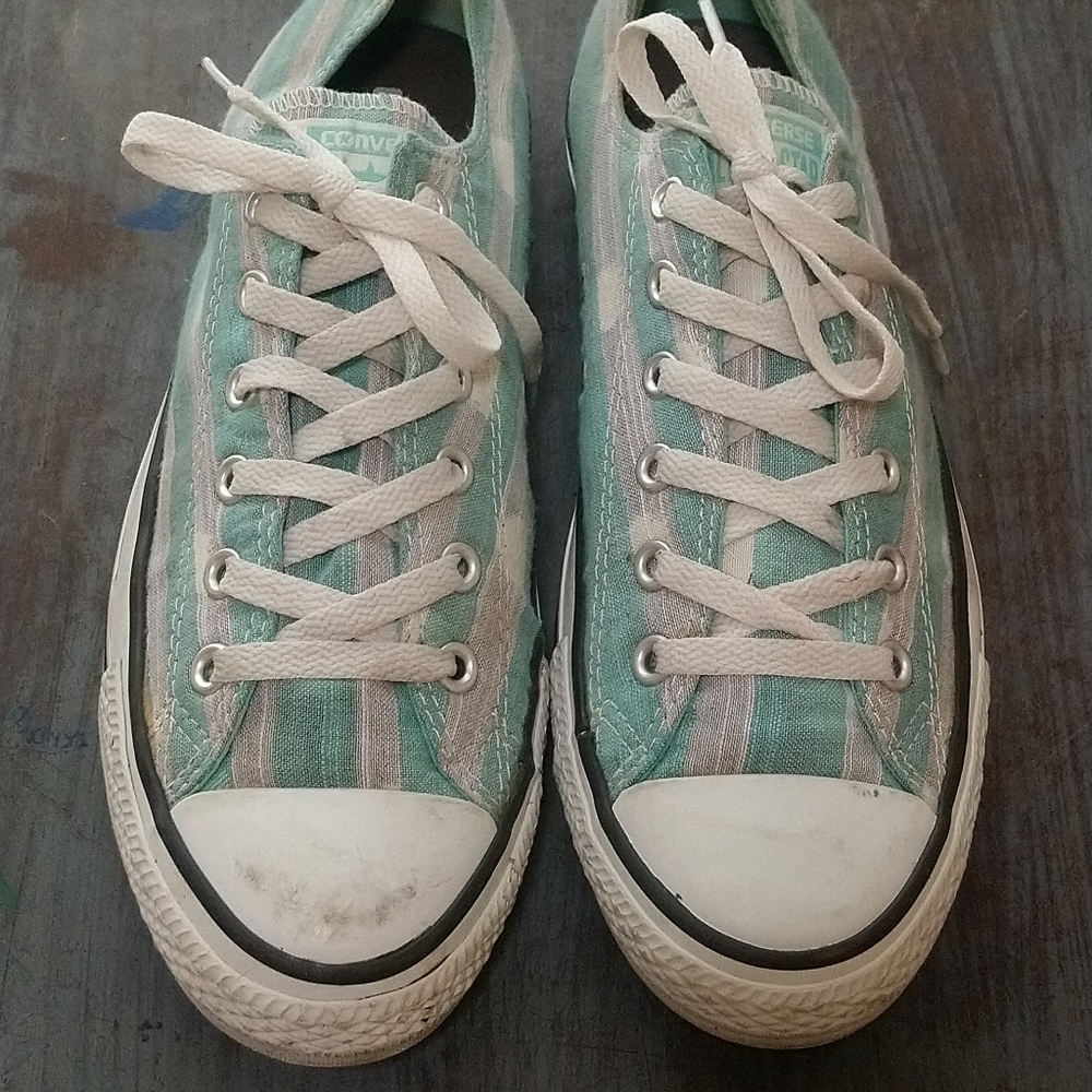 GUC Teal Converse Size 10 Womens